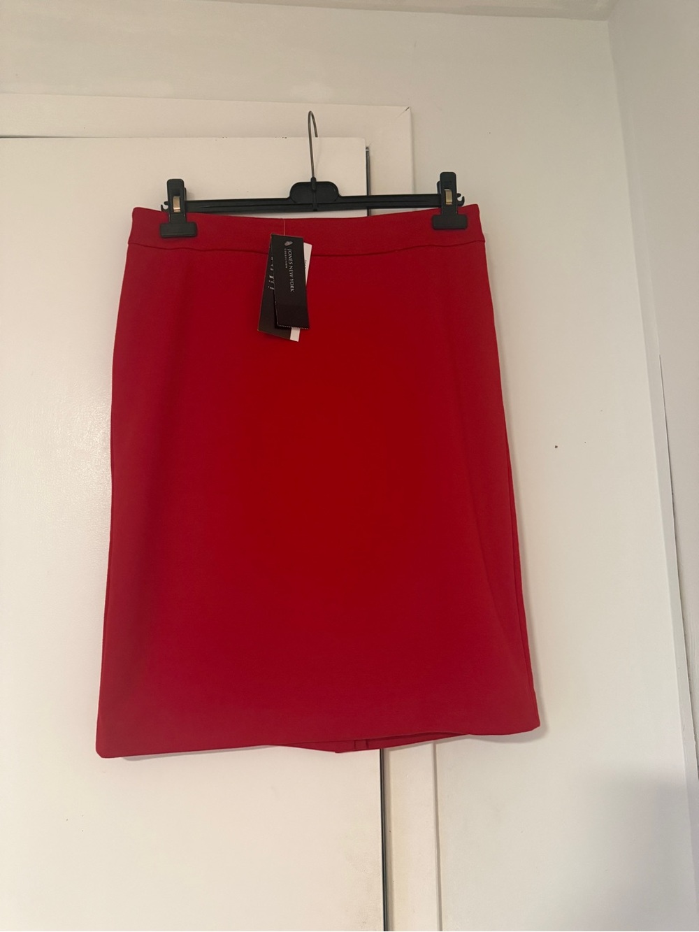 Jones New York Red Pencil Skirt